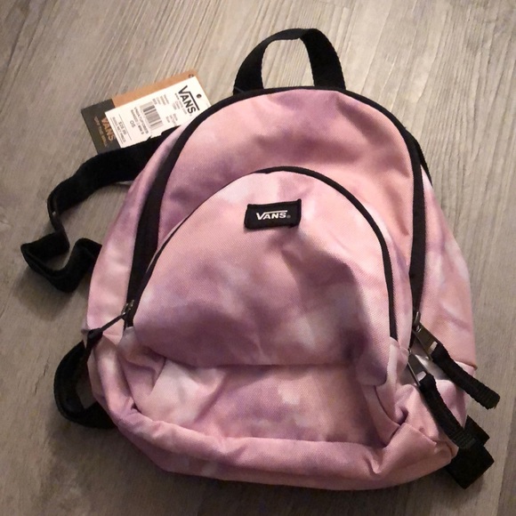 Vans Got This Ranged 2 Mini Nylon Backpack Lavender Pink Tie Dye NWT - Picture 13 of 16